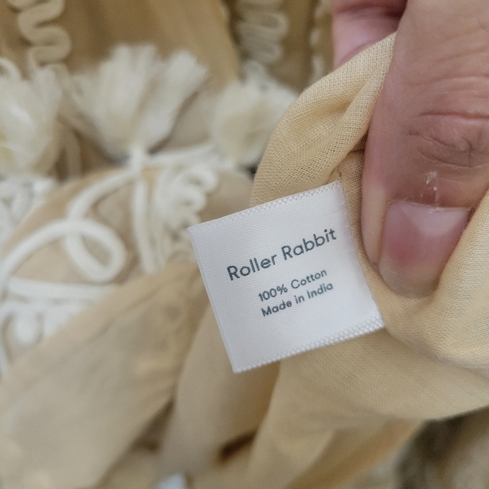 Roller Rabbit Boho Ruffle Dress Cottagecore‎ Fairy Western Prairie - Picture 6 of 9